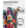 thumbnail image 6 of nqOlkjepod Outdoor Curtains for Patio Waterproof, Flower Leaf Outdoor Privacy Panels Grommet, Spring Weeping Blossom Paintings Watercolor Blackout Outside Curtains for Porch/Cabana 54"x95", 1 Panel, 6 of 8