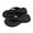 black, variant on Women’s Platform Flip Flop Sandals, Star Studded Thong Slides, Casual Summer Shoes