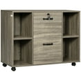 thumbnail image 1 of Vinsetto Mobile File Cabinet with Top Lockable Drawer for Home Office, 1 of 10