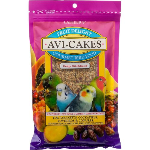 (Small) - Royal Pet Supplies Inc Lafeber Company 240ml Lafeber Avi-Cakes Fruit Delight for Hookbills
