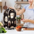 thumbnail image 3 of HELLHERO Chocolate Pattern Protective Case for Kitchen Use Multifunctional for Kitchen Counter with Elastic, 3 of 6