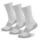 thumbnail image 1 of Calcetines de compresión para correr FOOTPLUS de cobre, 3 pares, blancos, 1 of 7