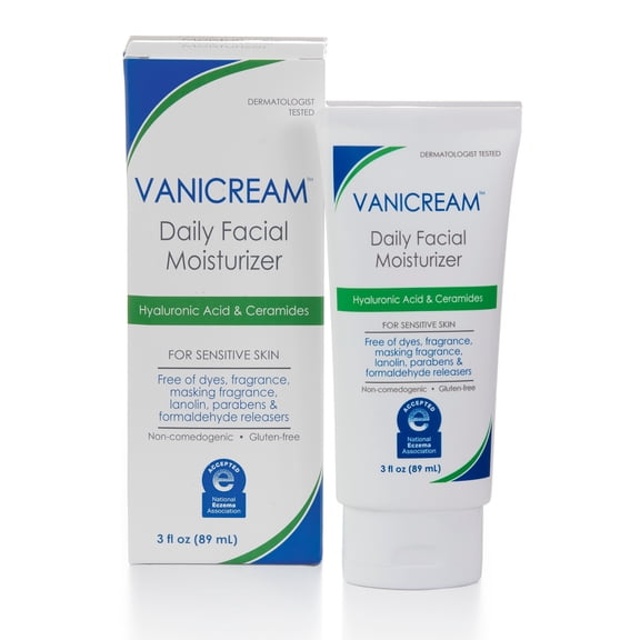 Vanicream Daily Facial Moisturizer with Ceramides and Hyaluronic Acid