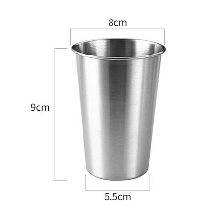 

240-500Ml Stainless Steel Beer Cup Drinking Mug for Camping Party Coffee Whisky