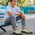 thumbnail image 3 of Psesaysky Kids Boys' Green Casual Shoes for St. Patrick's Day Skin-Friendly Wear-Resistant Walking Shoes Size 11-15, 3 of 7