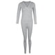 thumbnail image 2 of Pantalones con de Maternidad Tamaño Asiático Grande Apoyo Enfermería - Gris, M Gris m BLESIY blusas de enfermería, 2 of 8