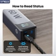 thumbnail image 2 of Cable de alimentación Stargear Starlink Mini USB-C a DC de 2 m y 140 W, 2 of 9