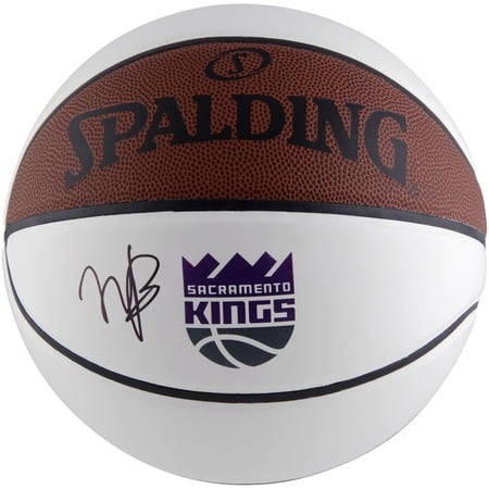 - Marvin Bagley III Sacramento Kings Autographed Logo White Panel Basketball - Fanatics Authentic Certified