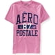 thumbnail image 1 of Camiseta gráfica Aeropostale Aero No. 87 rosa mediana, 1 of 1