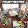 thumbnail image 2 of Uorisanigo RV Dinette Cushion Covers Camper Cushions Replacement Covers Washable Rv Sofa Cover Universal Camper Decorations for Inside Gifts for RV Campers, Tropical Hibiscus Flower, 2 of 7