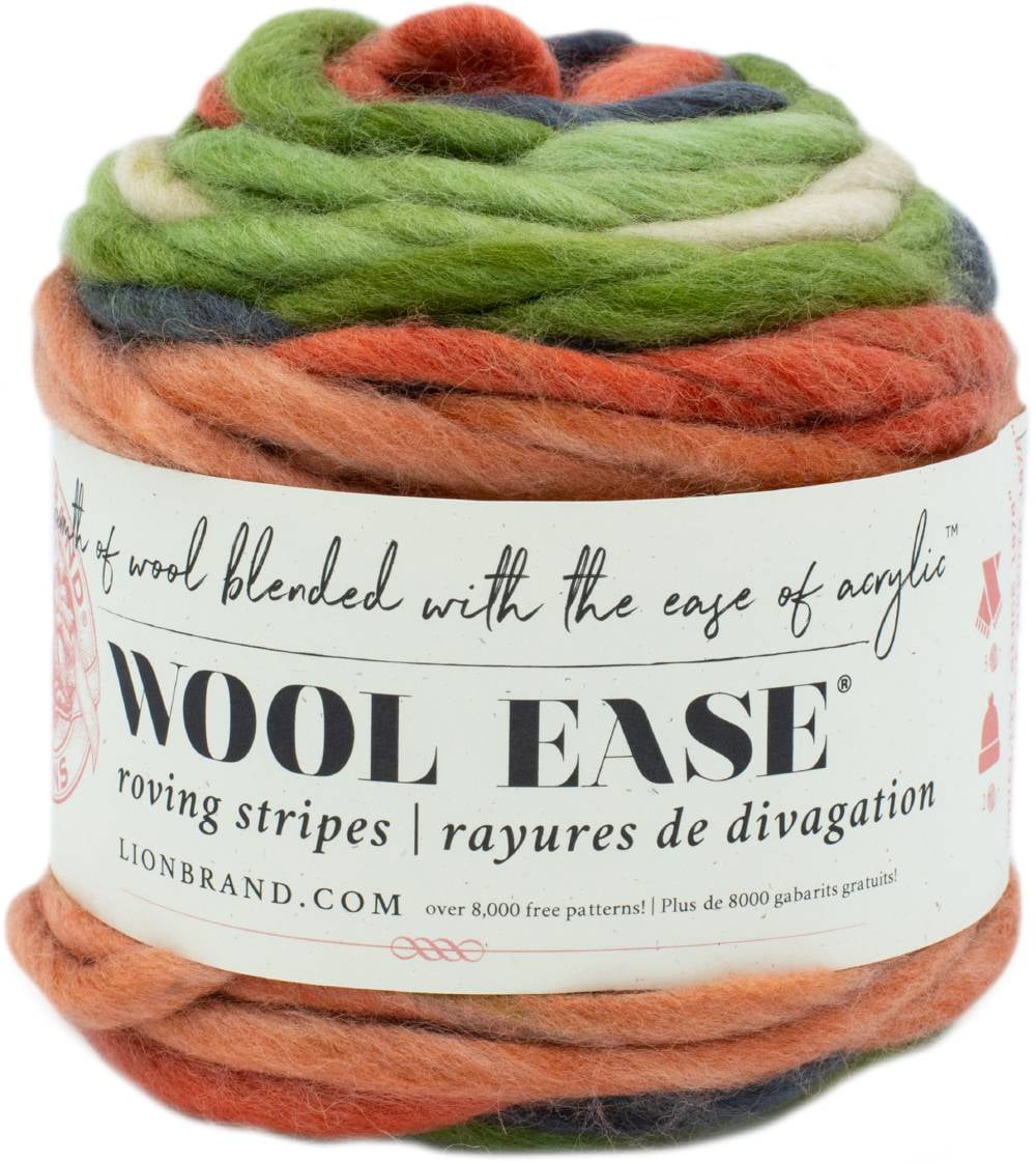 Lion Brand WoolEase Roving YarnOak