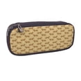 thumbnail image 2 of Lsque Dachshund Dog Puppy Printed Big Capacity PU Leather Pencil Case Large Pencil Pouch Stationery Pen Bag Pencil Holder for Teen, 2 of 6