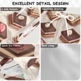 thumbnail image 2 of FORMRS Boys Swim Trunks Quick Dry Mesh Liner Boardshorts Sizes XS-XL, Cute Chocolate Cakes, 2 of 7