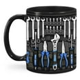 thumbnail image 1 of Toolbox Set Mug Funny Coffee Cup for Mechanics Large Capacity Ceramic Tea Mug for Beer Whiskey Water Soup B, 1 of 5