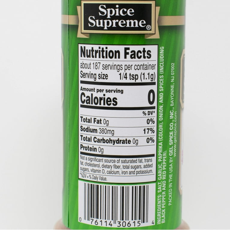 Spice Classics Soul Food Seasoning Salt, 5.12-oz. plastic shaker