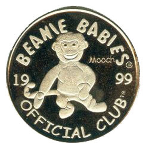 mooch the monkey beanie baby