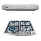 thumbnail image 1 of Combo Campana 60 Cm y Parrilla GUTSTARK Inoxidable 4 Quemadores, 1 of 10
