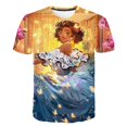 thumbnail image 1 of Camisetas Kawaii fashion magic full house con estampado 3D de Disney para niños, camiseta de verano a la moda con dibujos animados para niñas de 2 a 10 años, camiseta 4T Gao Jinjia LED, 1 of 2