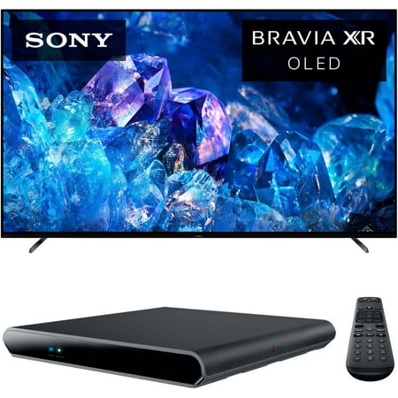 Sony XR77A80K Bravia XR A80K 77" 4K HDR OLED Smart TV (2022) Cord Cutting Bundle with DIRECTV Stream Device Quad-Core 4K Android TV Wireless Streaming Media Player