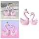 thumbnail image 5 of 2 Uds., Estatua de Cisne en Miniatura de Resina 3D, Estatuilla de piezaza, Escultura de Animal Pintada , Hogar, , Jardín, Escritorio, Pastel, Rosa BLESIY Estatua decorativa de figuras, 5 of 7