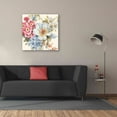 thumbnail image 3 of Epic Graffiti 'Summer Garden III' by Lisa Audit, Canvas Wall Art, 37"x37", 3 of 8