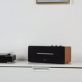 thumbnail image 4 of Restored Edifier D12 Bookshelf Speaker - Integrated Desktop Stereo Bluetooth Speaker - Wooden Enclosure (Refurbished), 4 of 6