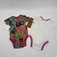 thumbnail image 5 of Nordstrom Babies' CM 2-pack Short Sleeve Bodysuits Ivory Growing To Bloom 3M NWT, 5 of 9