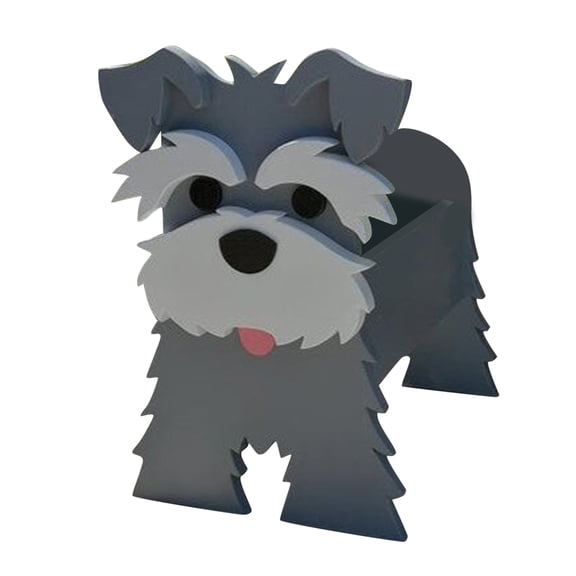 THHEIC Garden Flower Pot Dog Cute Animal Planter, Storage Container for All House Plants, Succulents, Flowers, Cactus, Decorative Shaped Plant Pots for Pets
