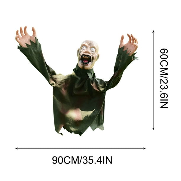 jovati Motion Activated Halloween Decorations Outdoor Halloween