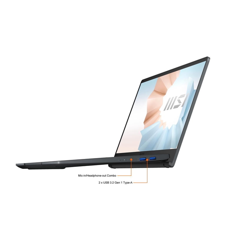 MSI Laptop Modern 14 Intel Core i5 11th Gen 1155G7 (2.50GHz) 8GB