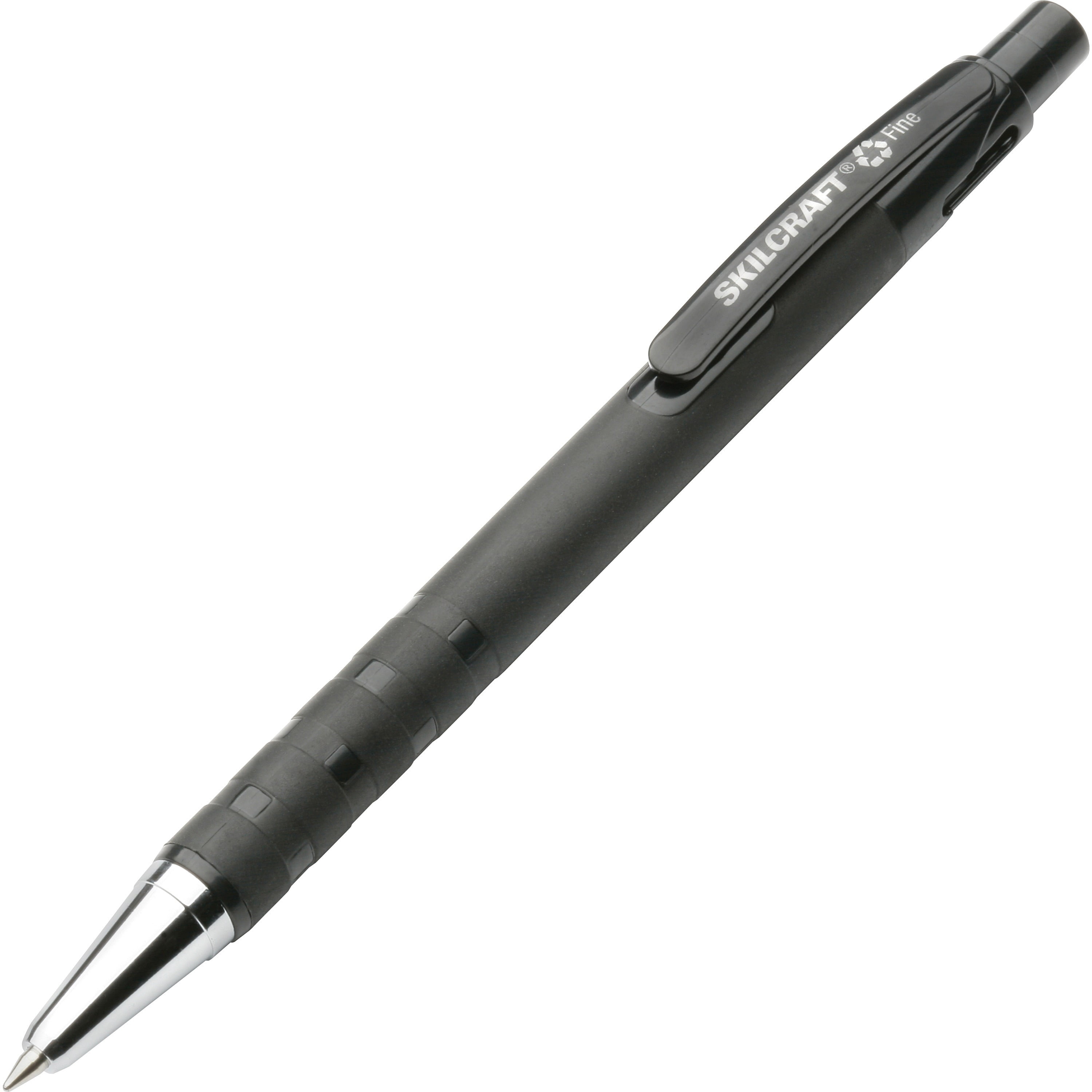 Skilcraft executive pen review fountain provided SKILCRAFT, NSN3527309, Rubberized Barrel Ballpoint Pens, 12/Dozen