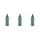 thumbnail image 1 of Sonducket Botella de agua portátil recargable plegable bolsa de boca ancha senderismo ciclismo montañismo botellas contenedor verde 500ml Type1 NO1, 1 of 6