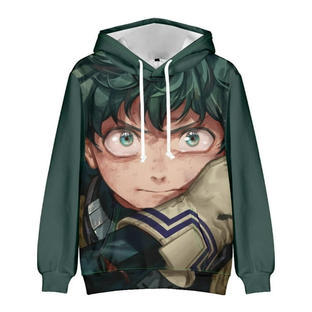 Anime My Hero Academia 3D Printing Anime Boys and Girls Hoodie, Teen Pullover Sweatshirts Hooded Anime My Hero Academia 3D Printing Anime Boys and Girls Hoodie, Teen Pullover Sweatshirts Hooded