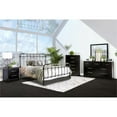 thumbnail image 6 of Bowery Hill Metal Black Spindle Bed Rectangular 85.63"x80.5"x54.75" Unassembled, 6 of 7