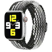 Yepband Nylon Sport Loop Watch Band Braided for Apple Watch Bands 45mm 44mm 40mm 38mm 49mm 42mm 41mm Adjustable Elastic Loop Replacement Strap Wristbands Bracele for iWatch Series 8 7 SE 6 5 4 3 2 1