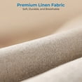 thumbnail image 2 of Puremind 2 Piece Sofa Set for Living Room, Linen Sectional Sofa and Armchair Furniture Sets for Apartment/Small Spaces, Beige, 2 of 7