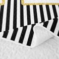 thumbnail image 5 of Erosebridal Glitter Print Letter H Bed Spread Queen, Cartoon Monogrammed Queen Coverlet Set, 3 Pieces, 5 of 7