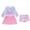 Blue#9527, variant on BOOMNY Toddler Girls 2 Peice Swimsuits Long Sleeve Bathing Suit for Kids Cartoon Graphic Lightweight Cozy Summer Beach Vacation Swimwear