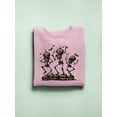 thumbnail image 3 of Spooky Pumpkin Ghost Halloween Graphic - Women's Sweatshirt, 3 of 4
