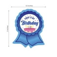 thumbnail image 5 of Birthday Ribbon Stickers / 250 Birthday Stickers for Kids / 1 5/8" x 2" School Today Is My Birthday Labels, 5 of 5