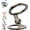 Gunmetal, variant on Double-Sided Magnetic Fidget Spinner Stand, Fingertip Gyroscope Phone Holder, 360° Rotation, Folds Pocket-Flat, for Desk Car Gym Travel (Gunmetal)