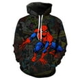 thumbnail image 3 of Sudadera con capucha holgada con estampado 3D de la serie Marvel Super Hero Venom para hombre, suéter deportivo para viajes al aire libre, sudadera informal de moda para hombre, 3 of 5