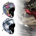 thumbnail image 3 of Joernso Goalkeeper Helmet with Adjustable Buckle Shock-proof Breathable Damping Function Head Protector for Sports, 3 of 8