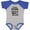 Baseball Heather and Royal, variant on Inktastic Happy Birthday to the Sweetest Mom in the World Girls Baby Bodysuit