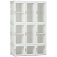 thumbnail image 1 of HOMCOM Portable Wardrobe Closet, Bedroom Armoire with Cube Storage, 1 of 10