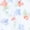 Red Green Blue, variant on INSPIRE CHIC Women's Floral Stripes Printed Square Scarves, Flowers Cotton Blended Gauze Headscarf Neckerchief Red Green Blue 58x58cm