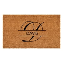 Calloway Mills 110802448 Davis Personalized Doormat 24" x 48"
