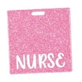 thumbnail image 3 of Milageto Nurse Badge Card Holder Decorative 3.3inchx3.2inch Nursing Accessories Pink, 3 of 4