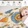 thumbnail image 3 of ARISTURING Mushroom Blanket Soft Mushroom Throw Blanket , Mushroom Gifts for Women Men Mushroom Lovers, Cozy Flannel Mushroom Quilt for Kids Adults, Cute Mushroom Bedding Stuff for Couch, 3 of 6