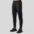thumbnail image 2 of ZQUUVOU Mens Slim Jogger Pants Solid Drawstring Sweatpants Breathable Fitness Sports Jogging Pants Full Length Pants Black, 2 of 8